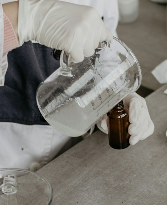 Pouring liquid